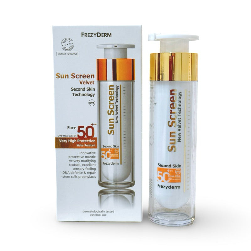 Frezyderm Sunscreen Velvet Face SPF50+(50ml)