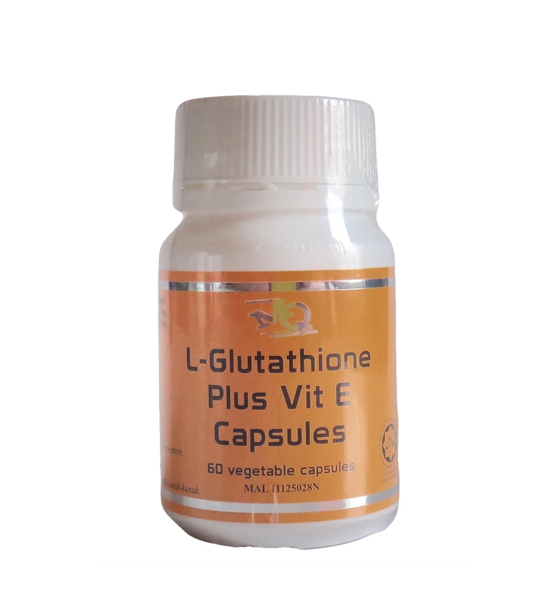MQ (Medic Q) L-Glutathione Plus Vit E 60 vegetable capsules (Certified Halal)