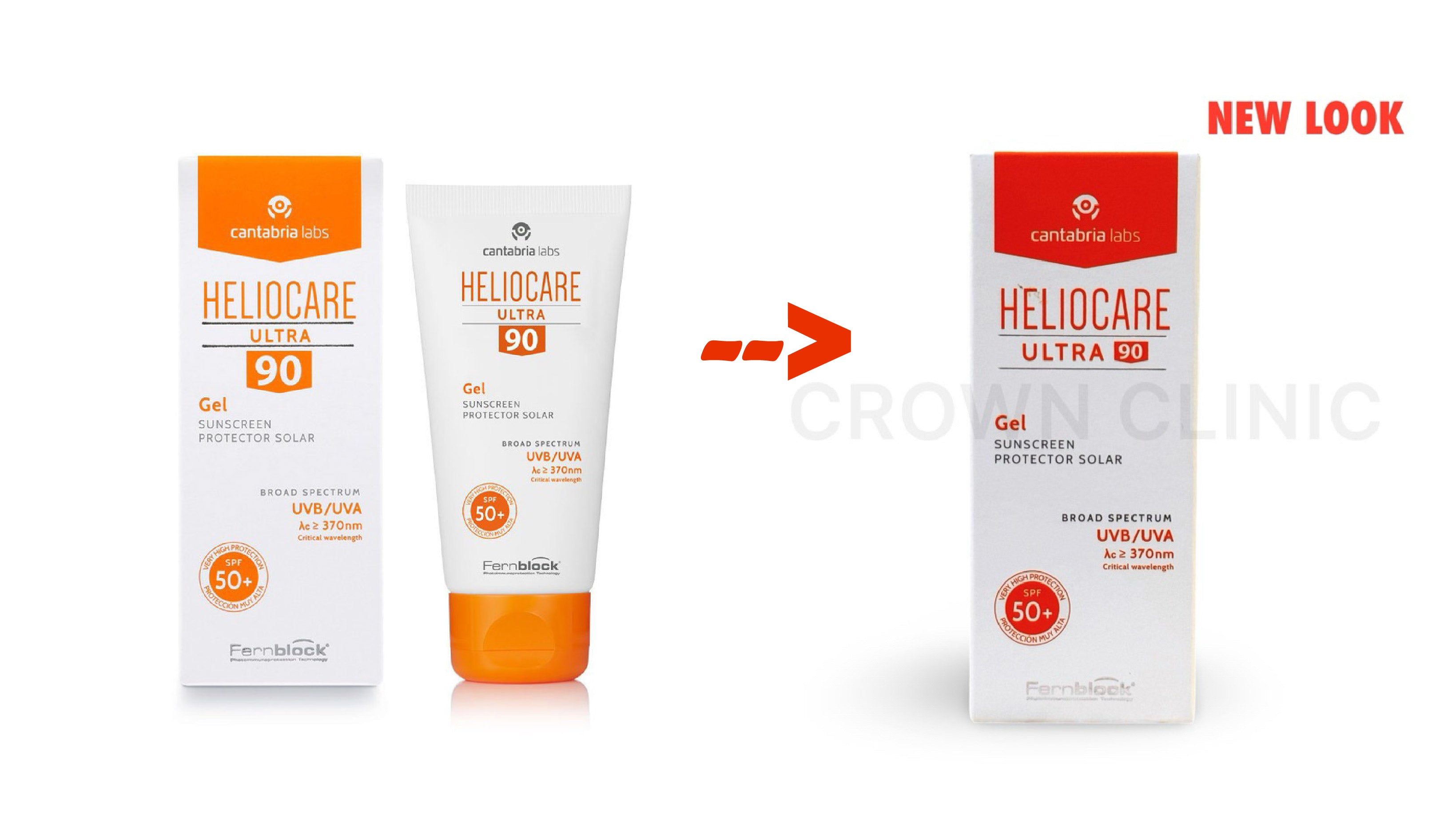 Heliocare Gel Ultra 90 SPF50+ NEW PACKAGING