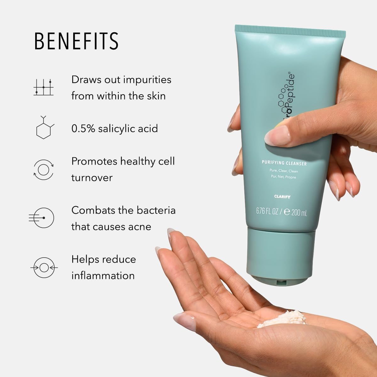 Hydropeptide Purifying Cleanser 200ML