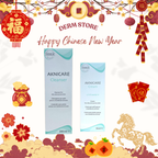 Aknicare Acne Care Clarity Set (Aknicare Cleanser 200ML + Aknicare Cream 50ML + Heliocare Gel Oil Free SPF50 50ML)