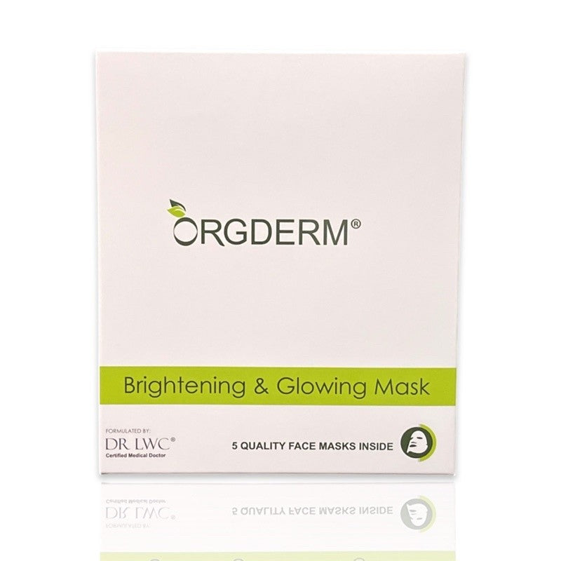 Orgderm® Brightening & Glowing Mask 1' Sheet
