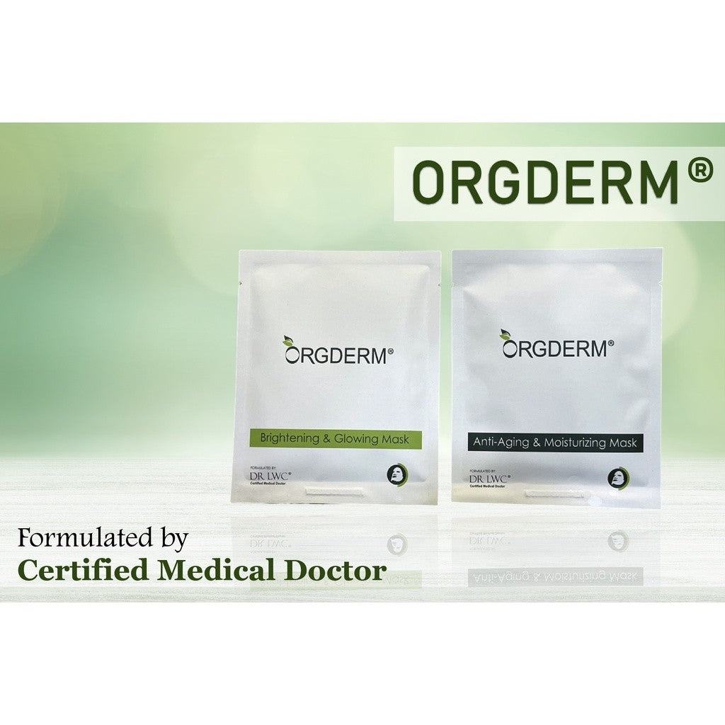 Orgderm® Anti-Aging & Moisturizing Mask 1' Sheet