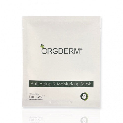 Orgderm® Anti-Aging & Moisturizing Mask 1' Sheet