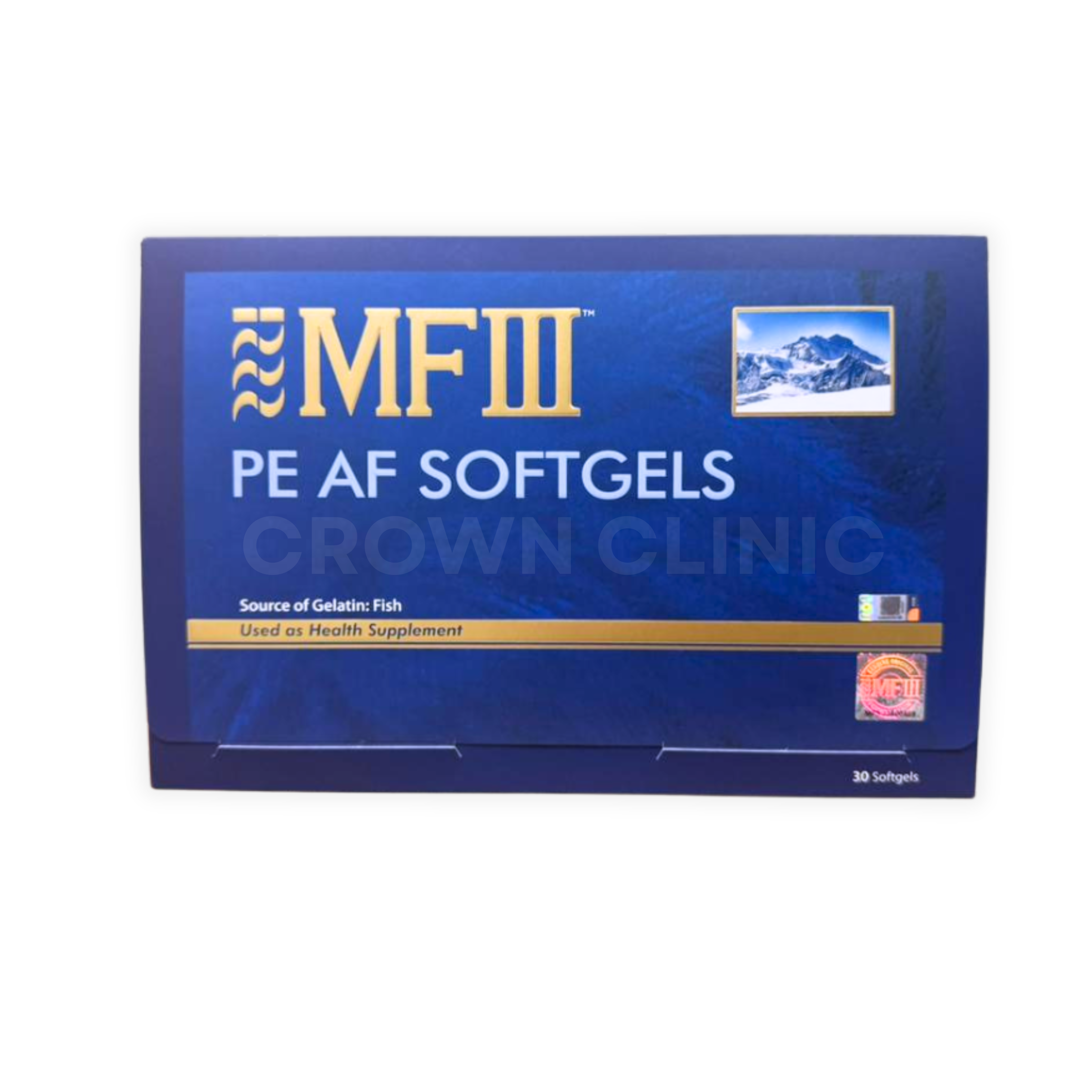 MF3 PE Softgels AF - Placenta 30 Softgels