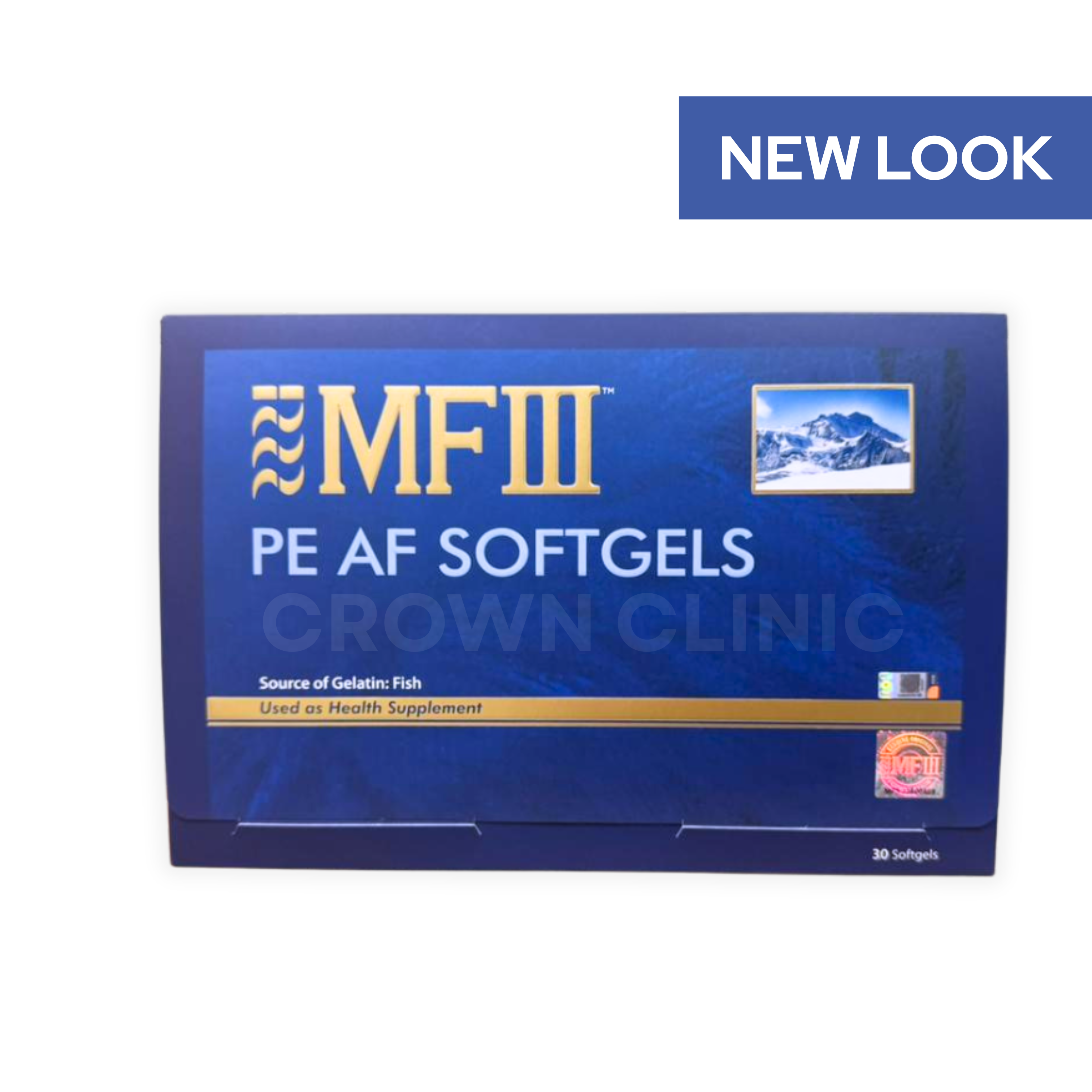 MF3 PE Softgels AF - Placenta 30 Softgels