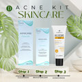 Aknicare Acne Care Clarity Set (Aknicare Cleanser 200ML + Aknicare Cream 50ML + Heliocare Gel Oil Free SPF50 50ML)