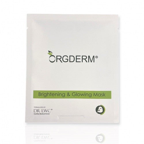 Orgderm® Brightening & Glowing Mask 1' Sheet