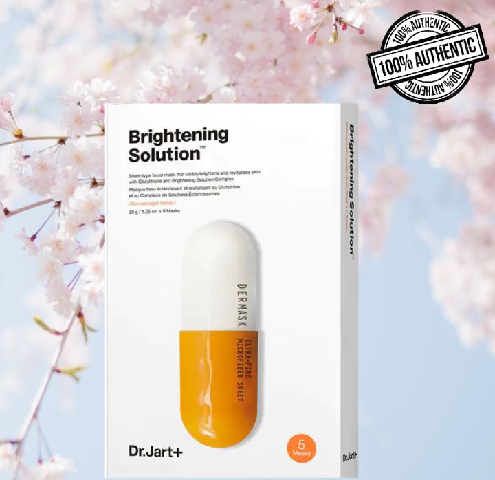 Dr. Jart+ Brightening Solution Mask 30G x 5EA/Box Expire Dec 2026