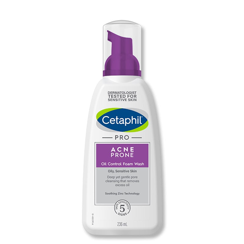 Cetaphil Pro Acne Prone Oil Control Foam Wash 236ML