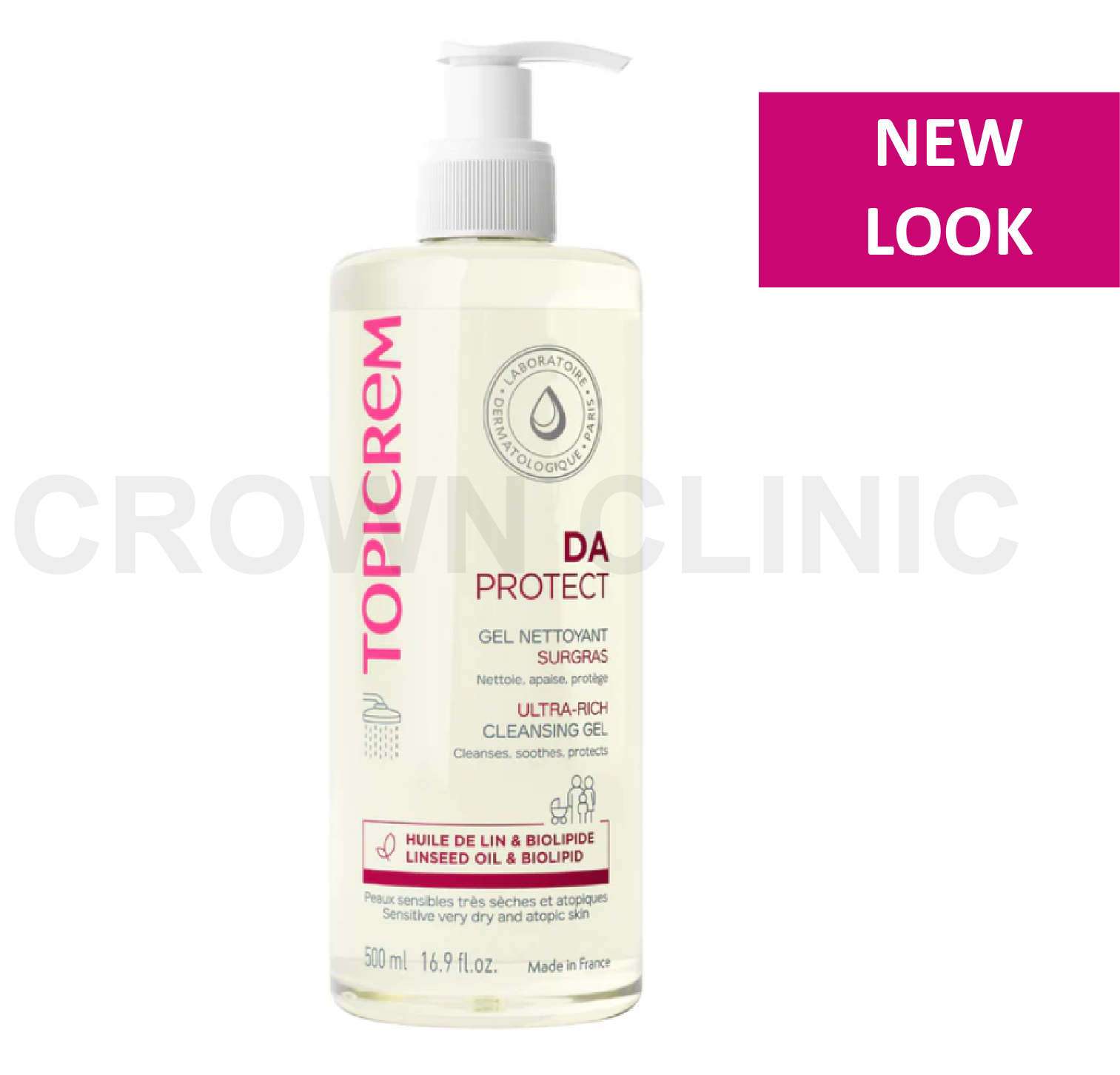 Topicrem Ultra-Rich Cleansing Gel 500ML