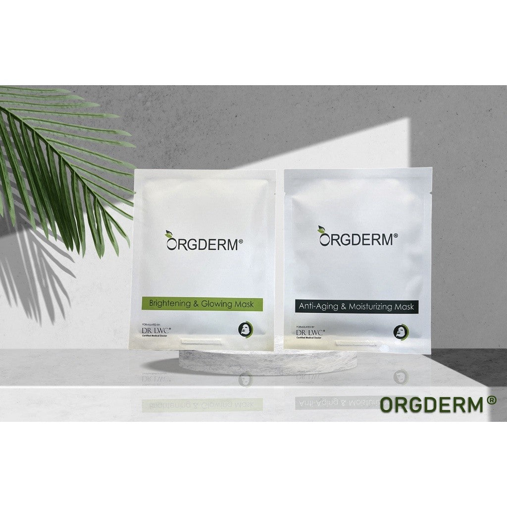 Orgderm® Brightening & Glowing Mask 1' Sheet