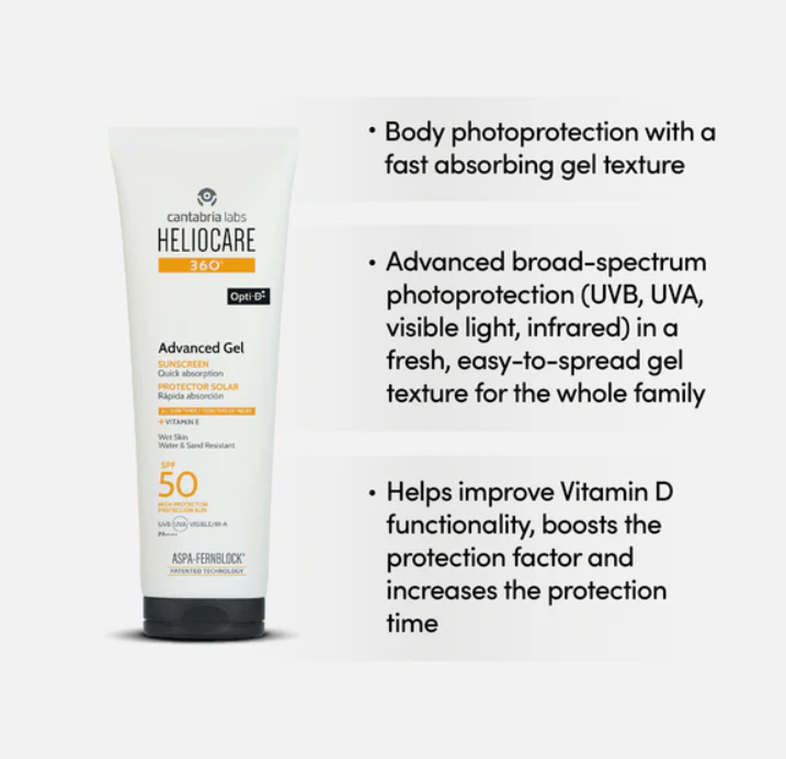 Heliocare 360 Advanced Gel SPF 50 250ML