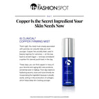 Is Clinical Copper Firming Mist 75ML