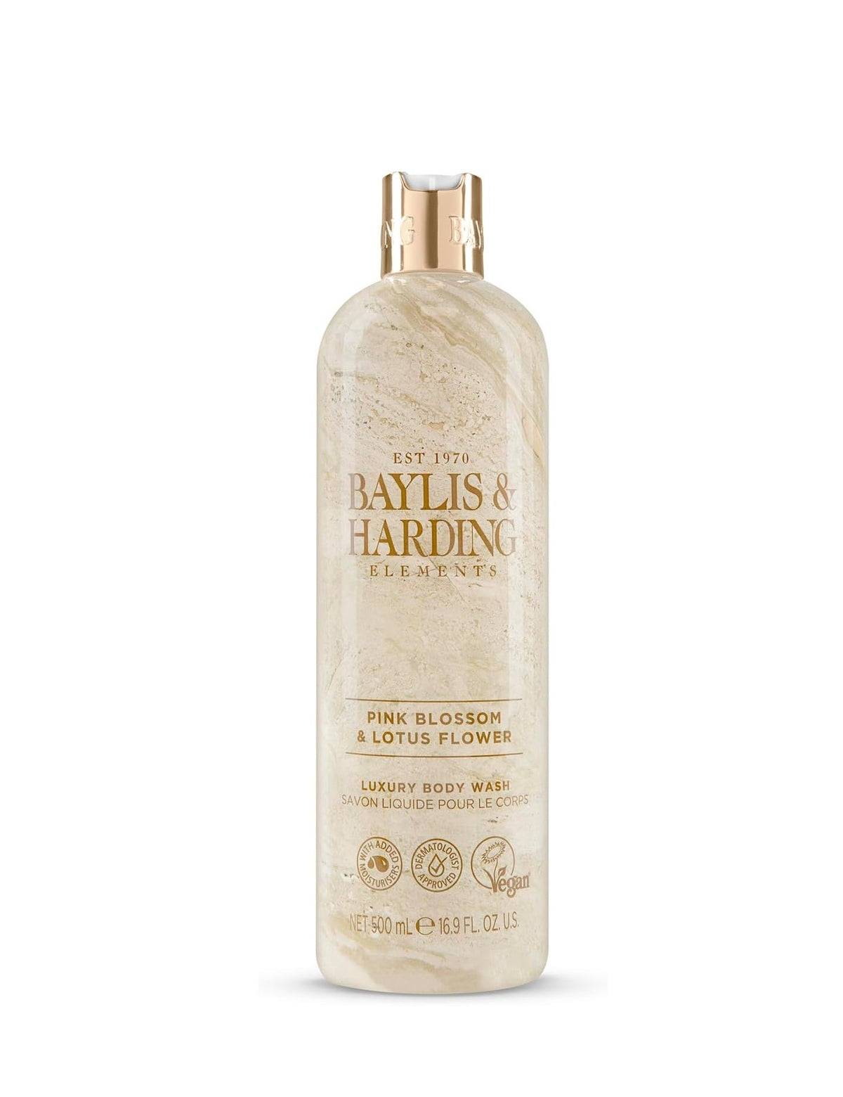 Baylis & Harding Elements Pink Blossom & Lotus Flower Luxury Body Wash 500ML