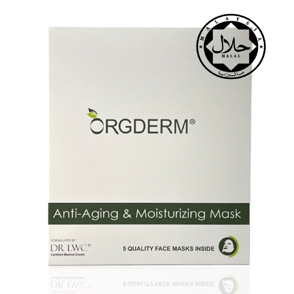 Orgderm® Brightening & Glowing Mask 1' Sheet