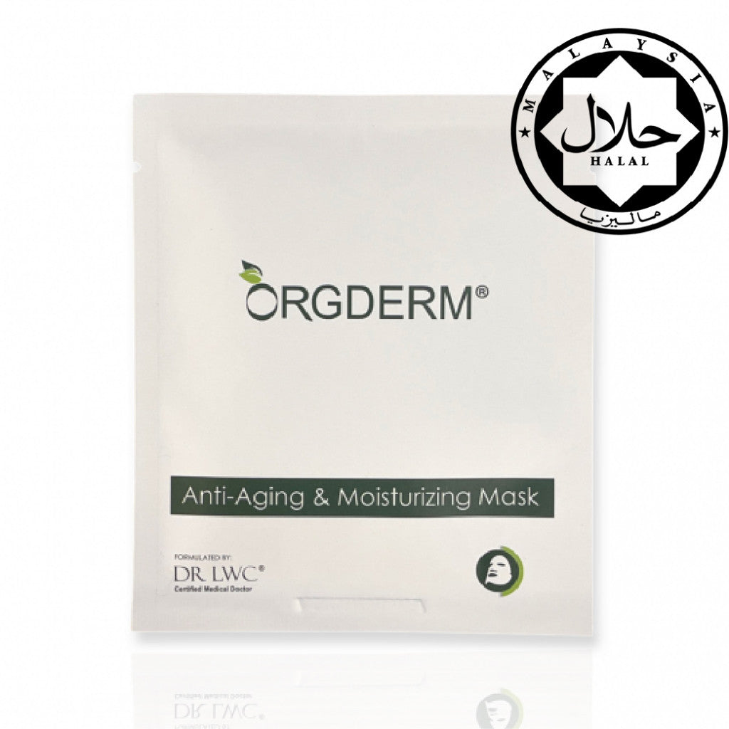 Orgderm® Brightening & Glowing Mask 1' Sheet