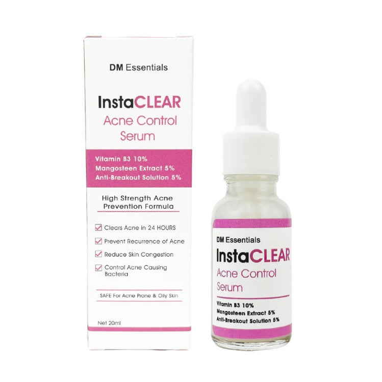 DM Essentials InstaCLEAR Acne Control Serum 20ML