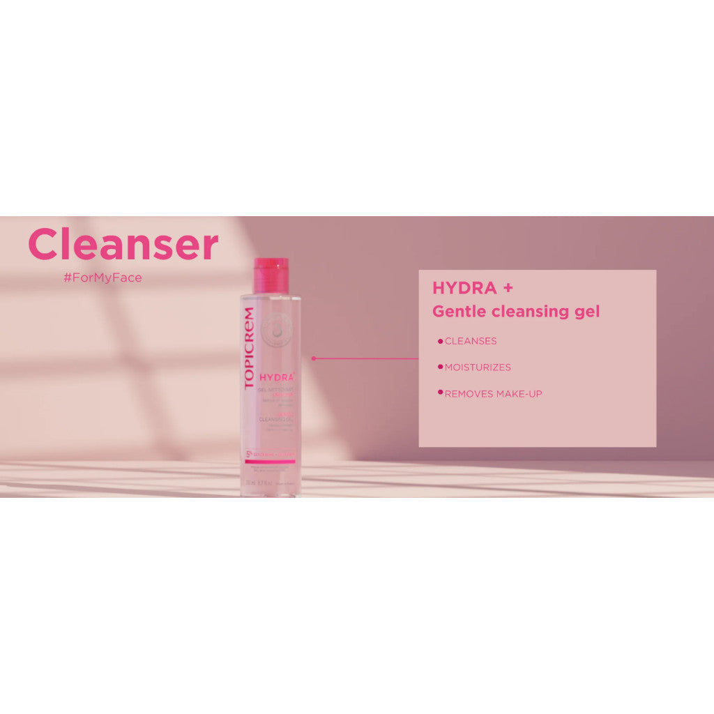 Topicrem Hydra+ Gentle Cleansing Gel 200ML