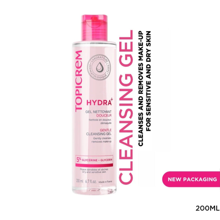 Topicrem Hydra+ Gentle Cleansing Gel 200ML