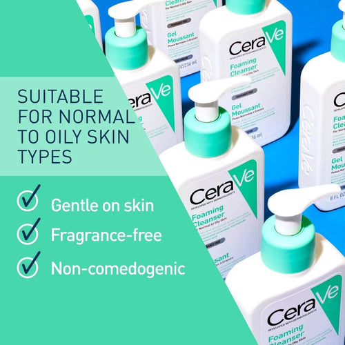 CeraVe Foaming Cleanser for Oily Skin 88ML