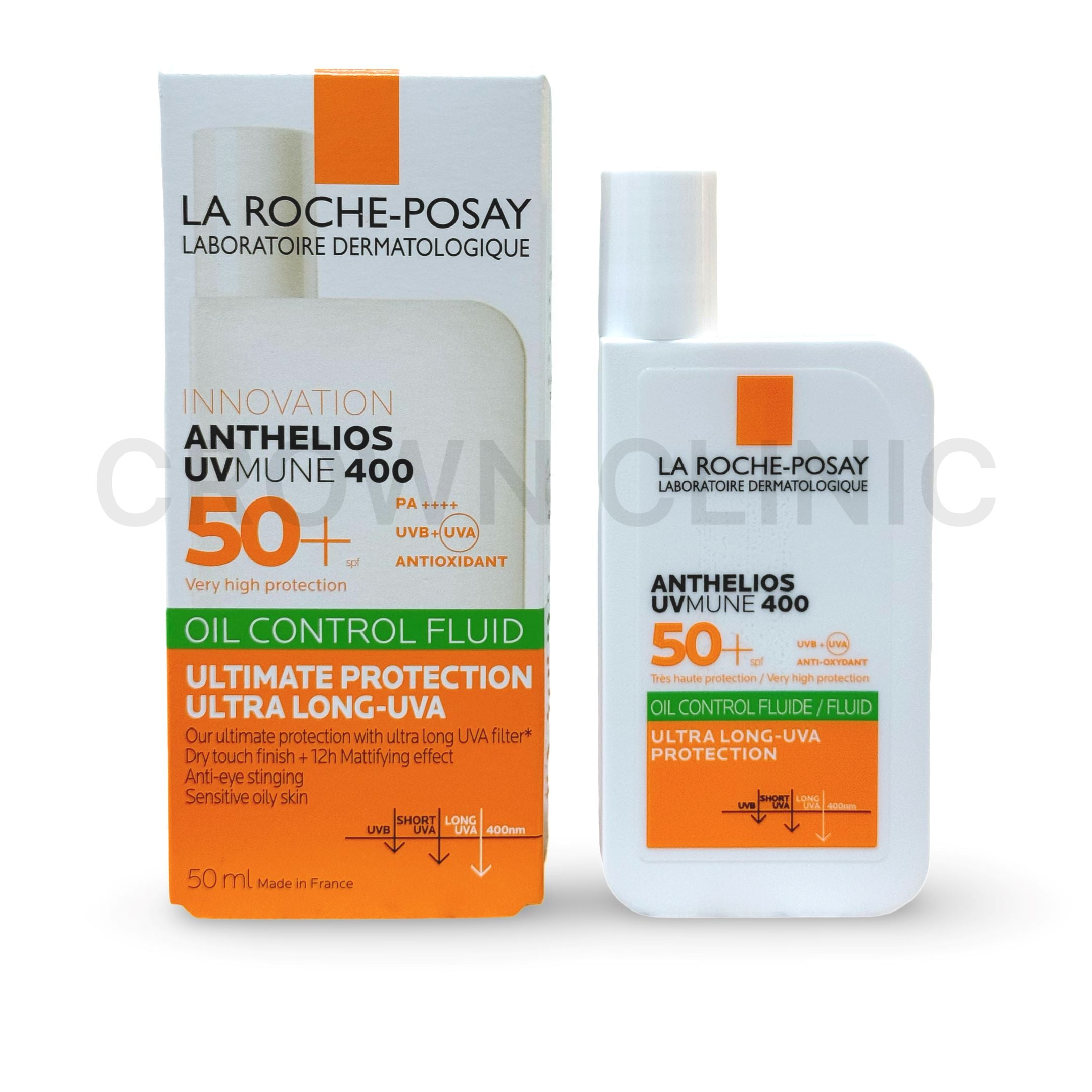 La Roche Posay Anthelios UVMune 400 Oil Control Fluid SPF50 50ML(50ML)