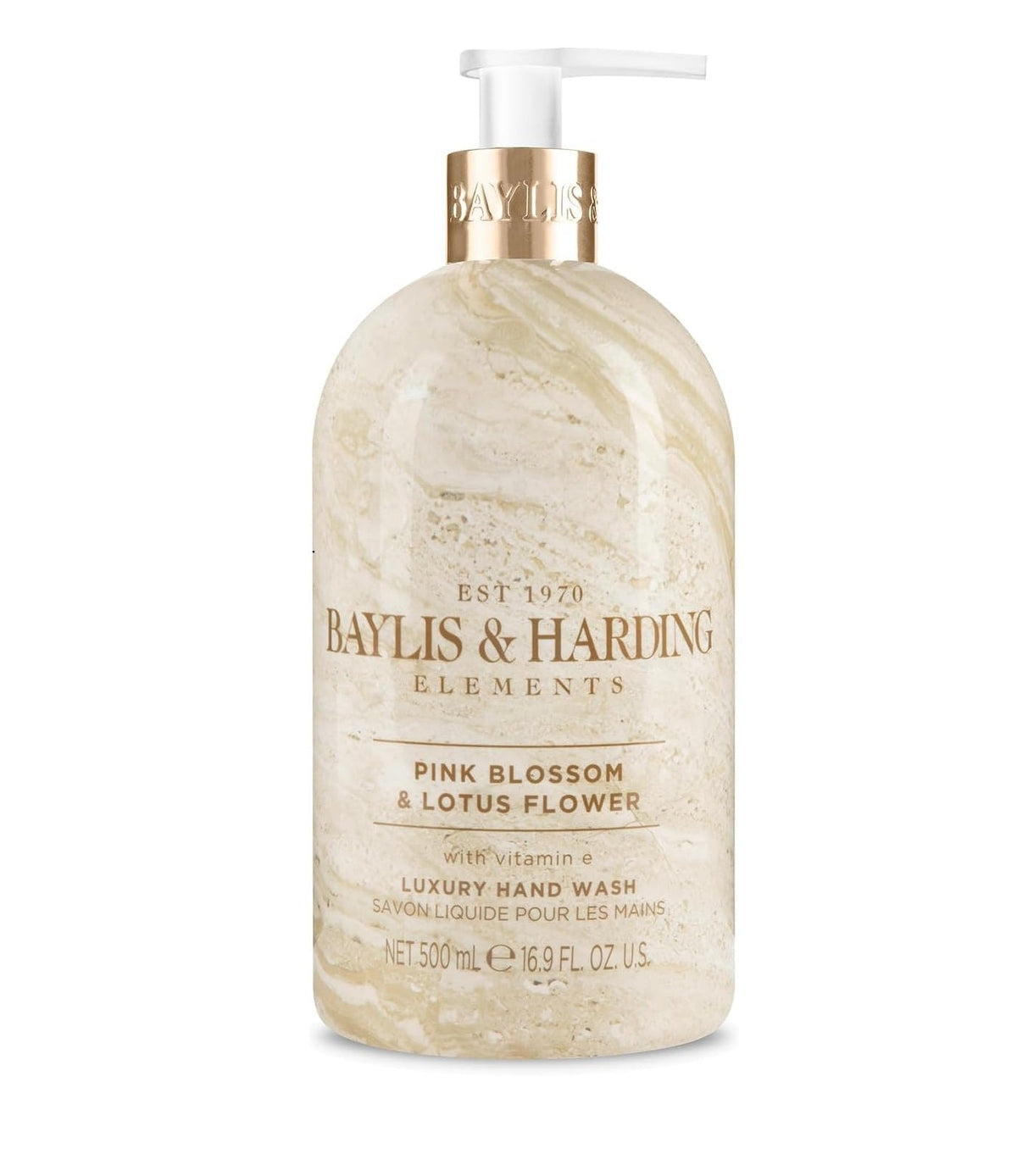 Baylis & Harding Elements Pink Blossom & Lotus Flower Luxury Hand Wash 500ML