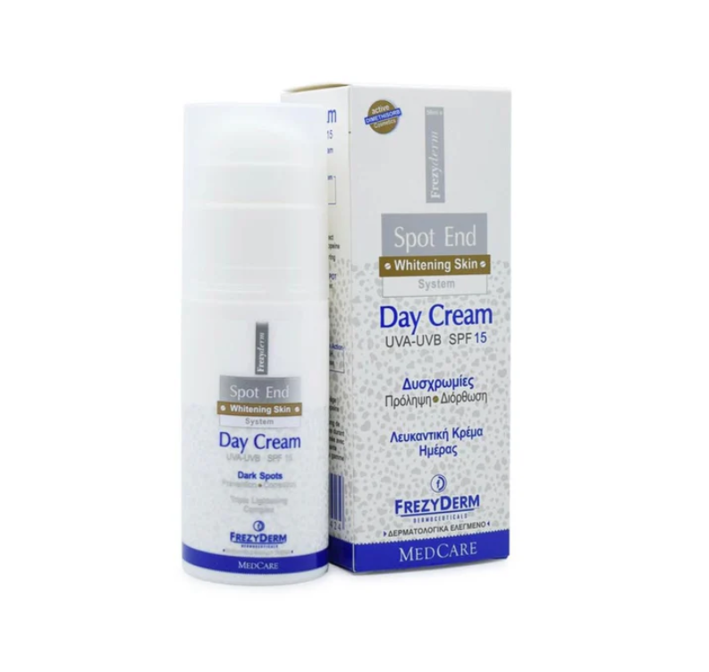 Frezyderm Spot End Day Cream UVA UVB SPF 15 50ML