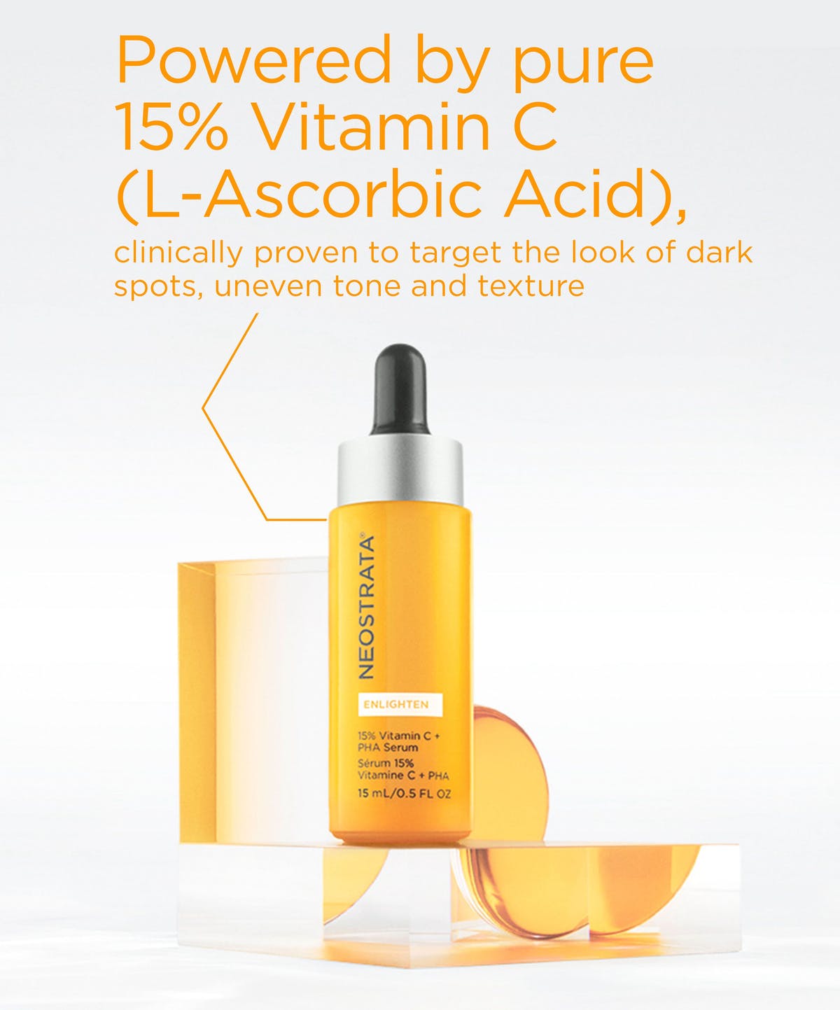 Neostrata Enlighten 15% Vitamin C + PHA Serum 15ML
